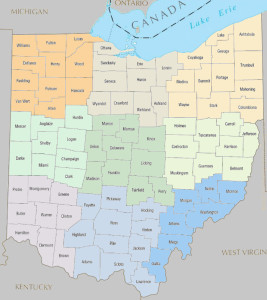 Ohio 9 regions
